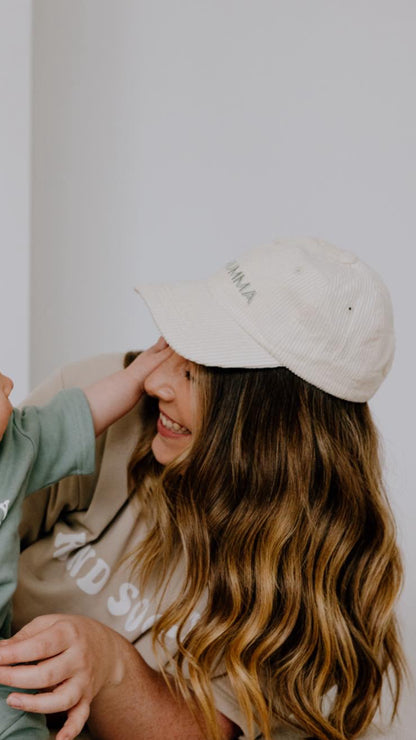 ‘Mumma’ Corduroy Cap