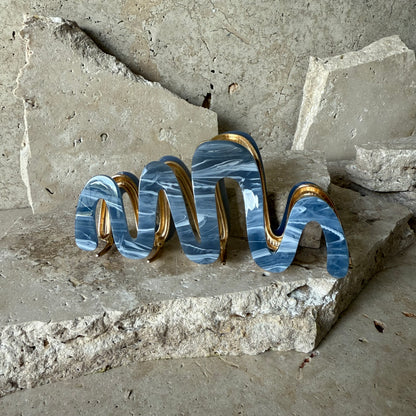 Luxury Wave Claw Clips