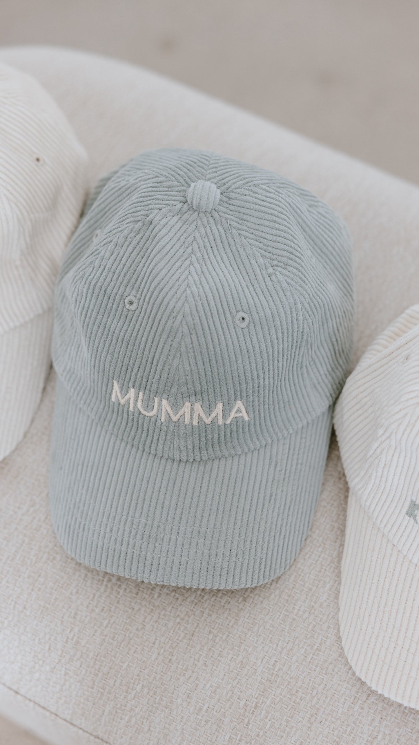 ‘Mumma’ Corduroy Cap