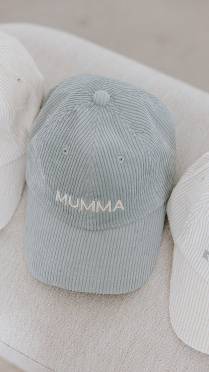 ‘Mumma’ Corduroy Cap